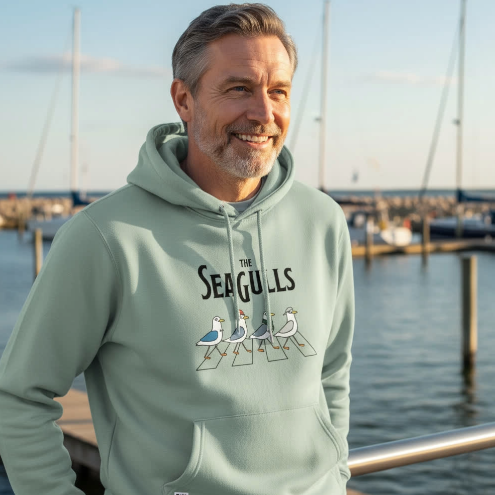 The Seagulls – Unisex Hoodie | 100% Bio-Baumwolle