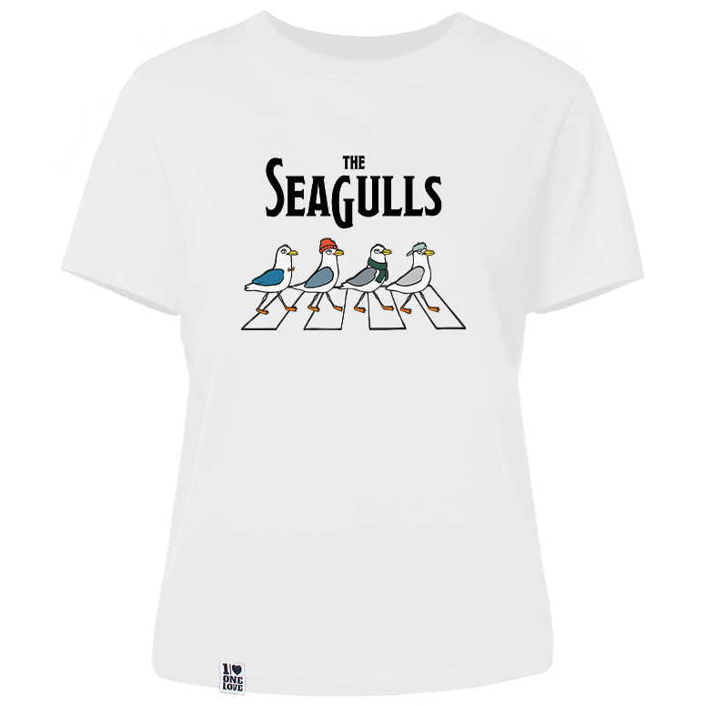 The Seagulls - Damen Shirt | 100% Bio-Baumwolle