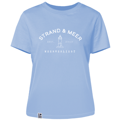 Strand & Meer – Damen Shirt | 100% Bio-Baumwolle