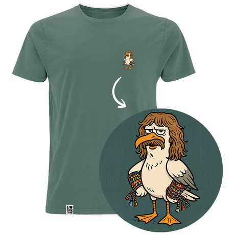 Möwe Wolle Shirt Herren Organic | 100% Bio-Baumwolle