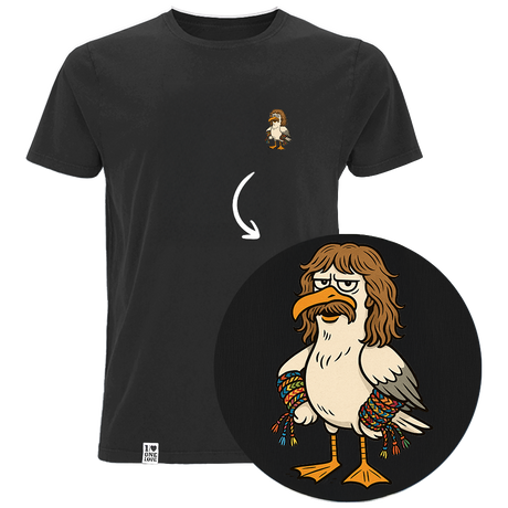 Möwe Wolle Shirt Herren Organic | 100% Bio-Baumwolle