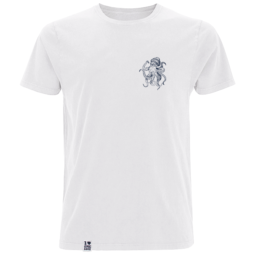 Krake -  Herren Shirt | 100% Bio-Baumwolle
