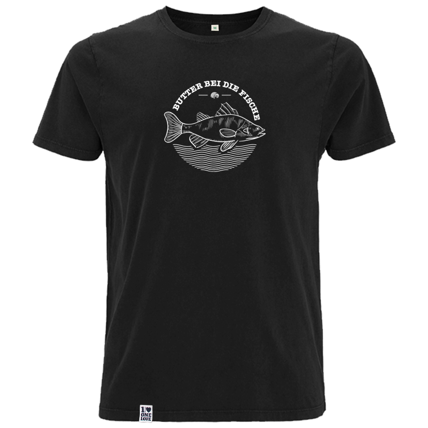 Butter bei die Fische - Herren Shirt | 100% Bio-Baumwolle