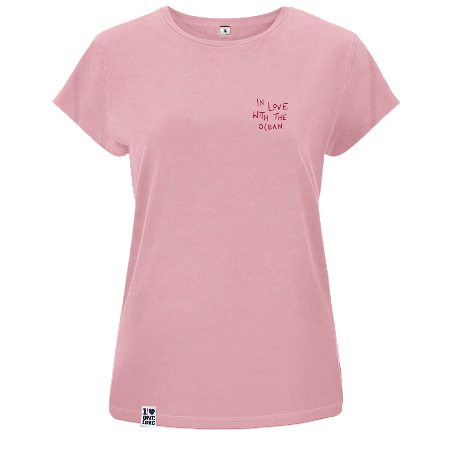 Ocean -  Damen Shirt | 100% Bio-Baumwolle | Edler Stick