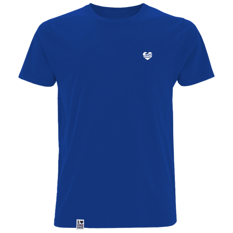 Wellenherz – HerrenShirt | 100% Bio-Baumwolle | Edler Stick