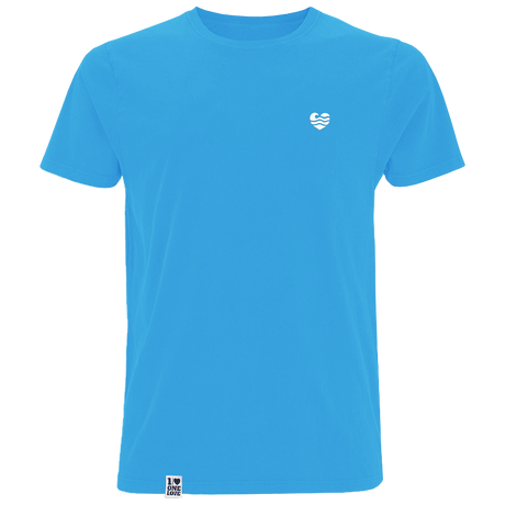 Wellenherz – HerrenShirt | 100% Bio-Baumwolle | Edler Stick