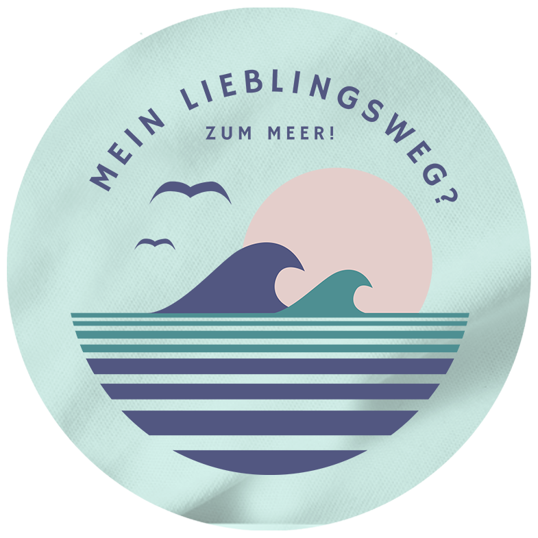 Dein Meerweg – Kuschel-Sweater mint