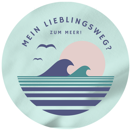 Dein Meerweg – Kuschel-Sweater mint