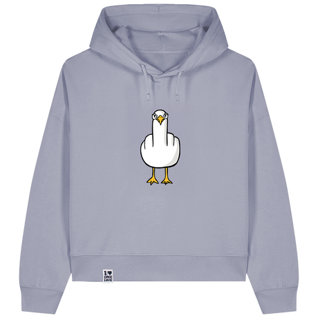 F**k You Möwe - Damen Hoodie | Bio-Baumwolle