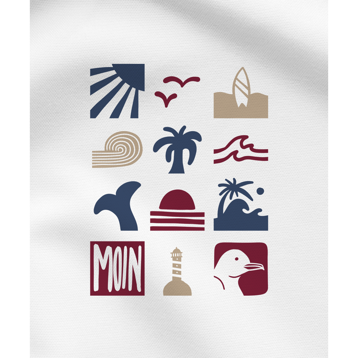 Meerzeit für Dich – Damen Shirt | 100% Bio-Baumwolle | Backprint