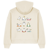 Yoga Möwen – Damen Hoodie | Bio-Baumwolle | Backprint
