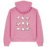 Yoga Möwen – Damen Hoodie | Bio-Baumwolle | Backprint