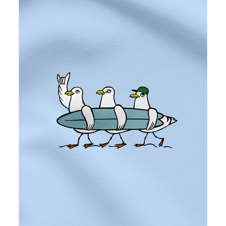 Surfermöwen - Damen Shirt | 100% Bio-Baumwolle