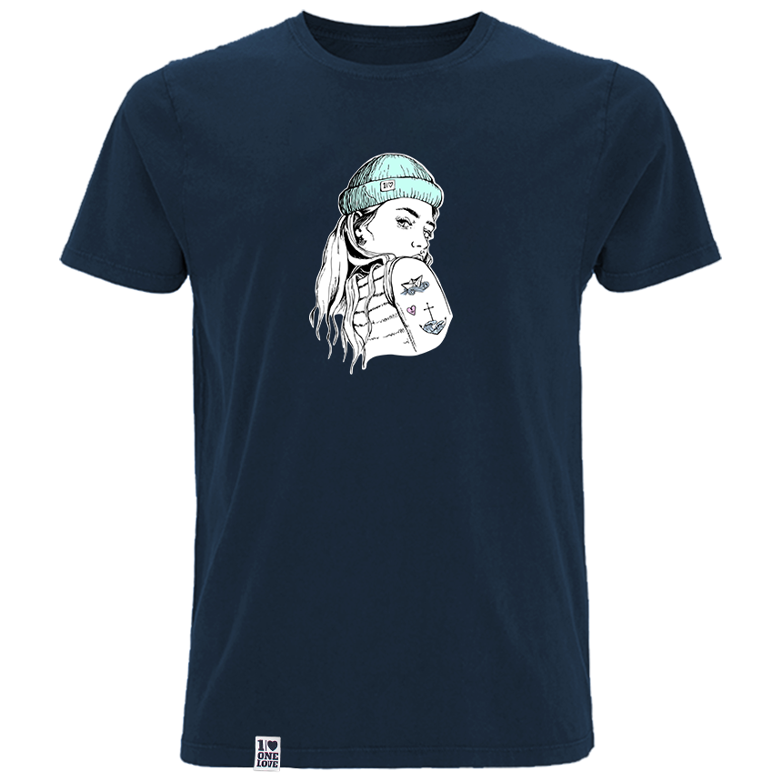 Skipperin Lucy -  Herren Shirt | 100% Bio-Baumwolle