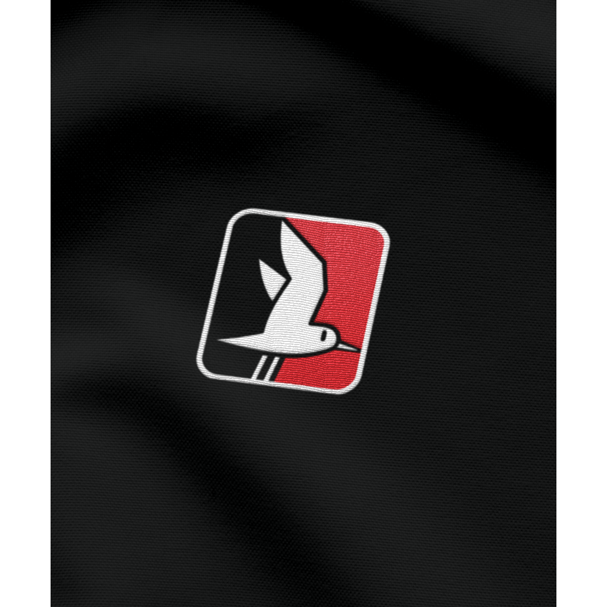 „Möwen-Blick“ – Herren Shirt | 100% Bio-Baumwolle | Edler Stick