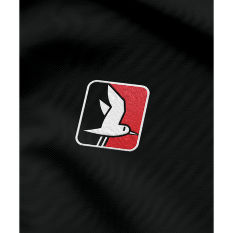 „Möwen-Blick“ – Herren Shirt | 100% Bio-Baumwolle | Edler Stick