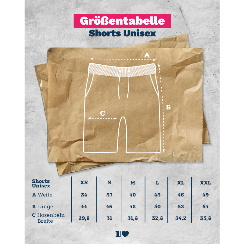 Wellenherz-Shorts: Meerzeit für Deine Beine