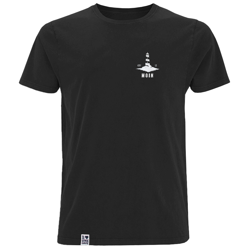Leuchtturm - Herren Shirt | 100% Bio-Baumwolle | Edler Stick
