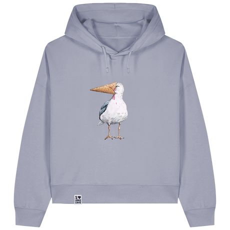 Eisvogel - Damen Hoodie | Bio-Baumwolle