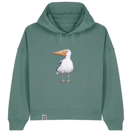 Eisvogel - Damen Hoodie | Bio-Baumwolle