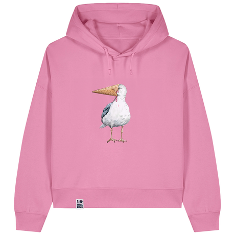 Eisvogel - Damen Hoodie | Bio-Baumwolle