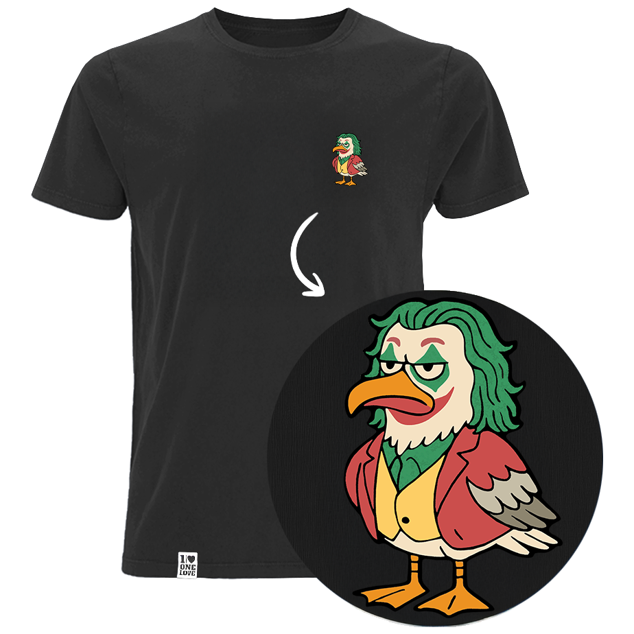 Joker Möwe - Herren Shirt | 100% Bio-Baumwolle