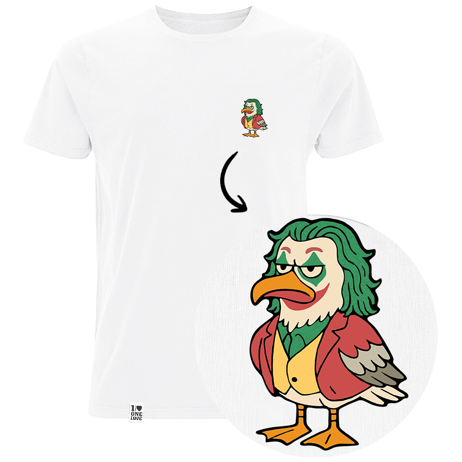Joker Möwe - Herren Shirt | 100% Bio-Baumwolle