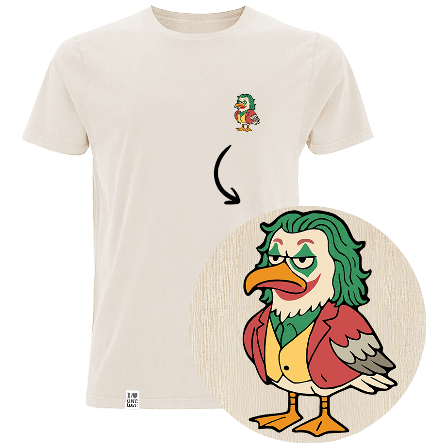 Joker Möwe - Herren Shirt | 100% Bio-Baumwolle