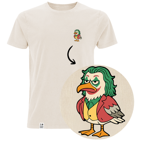 Joker Möwe - Herren Shirt | 100% Bio-Baumwolle