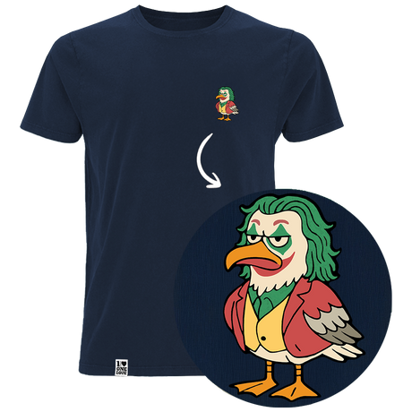 Joker Möwe - Herren Shirt | 100% Bio-Baumwolle