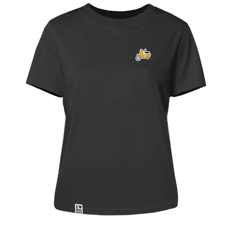 Roller -  Damen Shirt | 100% Bio-Baumwolle | Edler Stick