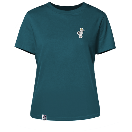 Hauk – Damen Shirt | 100% Bio-Baumwolle | Edler Stick