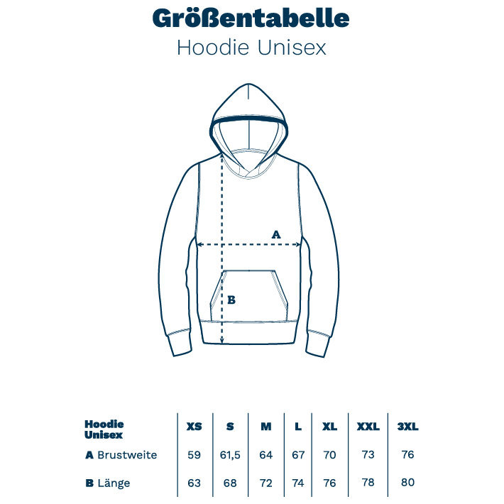 Moin & Meer – Unisex Hoodie | 100% Bio-Baumwolle | Oversized & Backprint