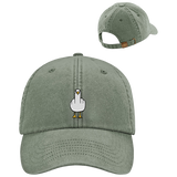 F**k You Möwe  - Vintage Cap mit Stick