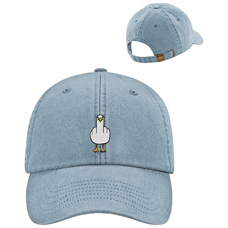 F**k You Möwe  - Vintage Cap mit Stick