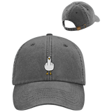F**k You Möwe  - Vintage Cap mit Stick
