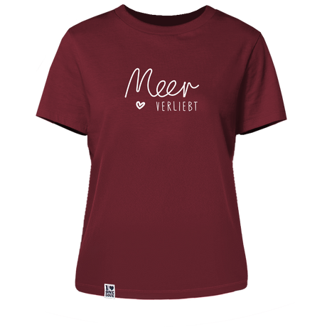 Meerverliebt  - Damen Shirt | 100% Bio-Baumwolle