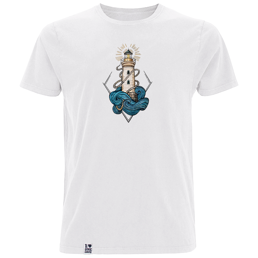 Leuchtturm - Herren Shirt | 100% Bio-Baumwolle
