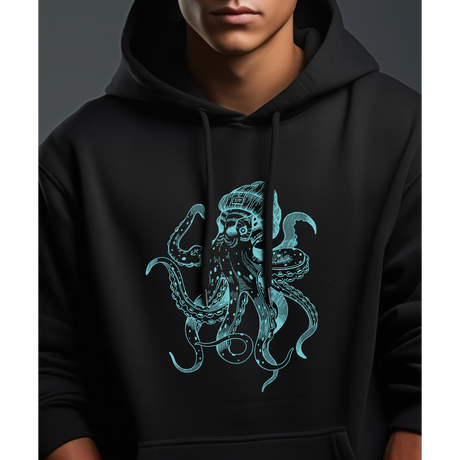 Krake – Unisex Hoodie | 100% Bio-Baumwolle