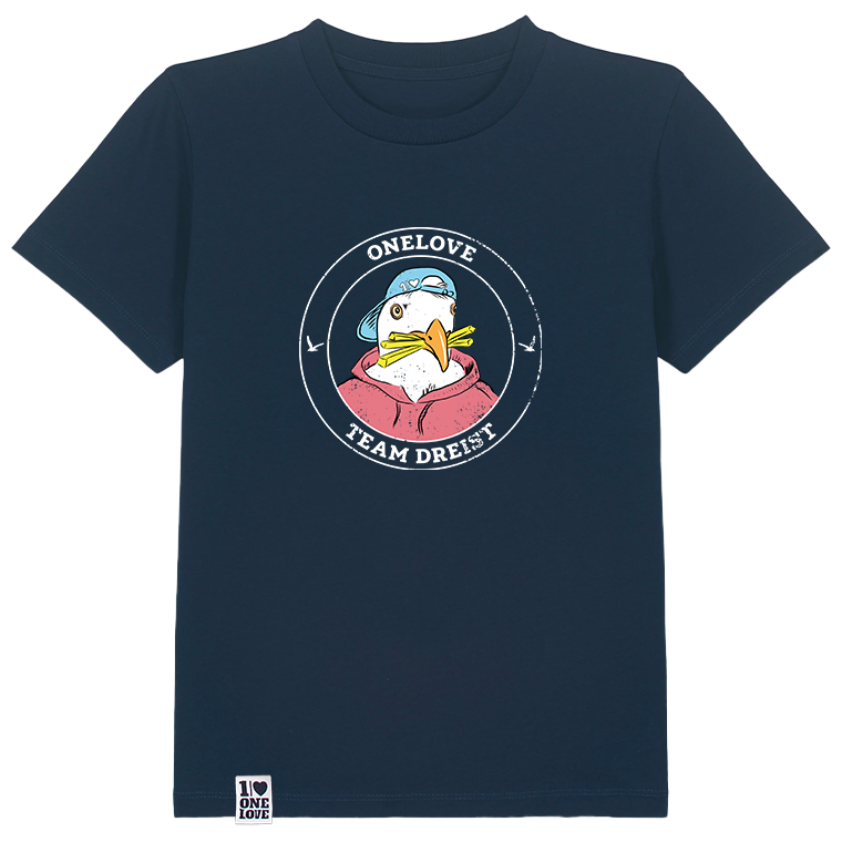 „Meerzeit“ KIDS-Shirt aus Bio-Baumwolle