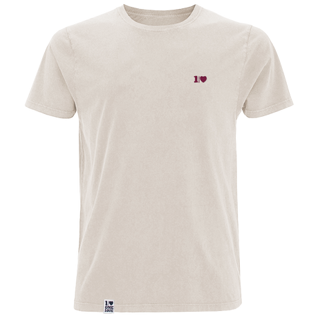 ONELOVE -  Herren Shirt | 100% Bio-Baumwolle | Edler Stick