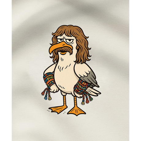 Möwe Wolle  - Herren Shirt | 100% Bio-Baumwolle