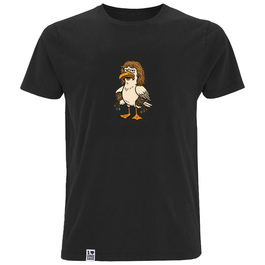 Möwe Wolle  - Herren Shirt | 100% Bio-Baumwolle