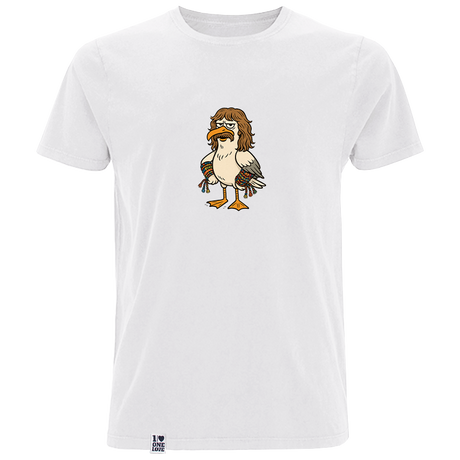 Möwe Wolle  - Herren Shirt | 100% Bio-Baumwolle