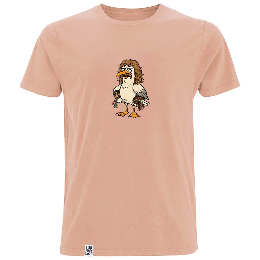 Möwe Wolle  - Herren Shirt | 100% Bio-Baumwolle