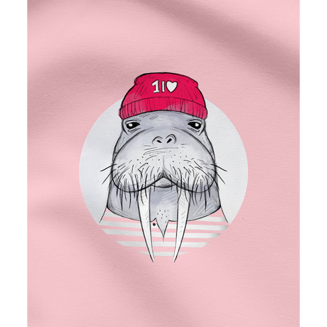 Walrosstraum – Kids Shirt in Rosa