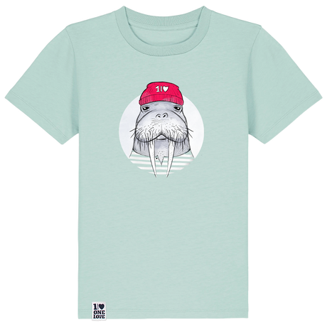 Walrosstraum – Kids Shirt in Rosa