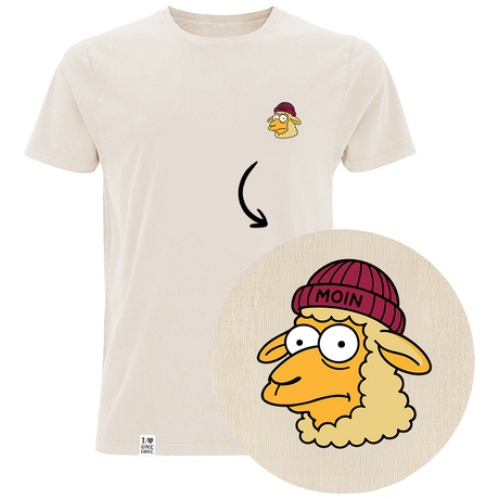 Moin Schaf  - Herren Shirt | 100% Bio-Baumwolle