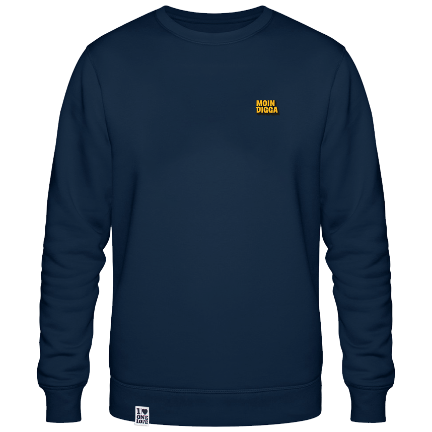 Moin Digga – Unisex Sweater: Maritime Liebe