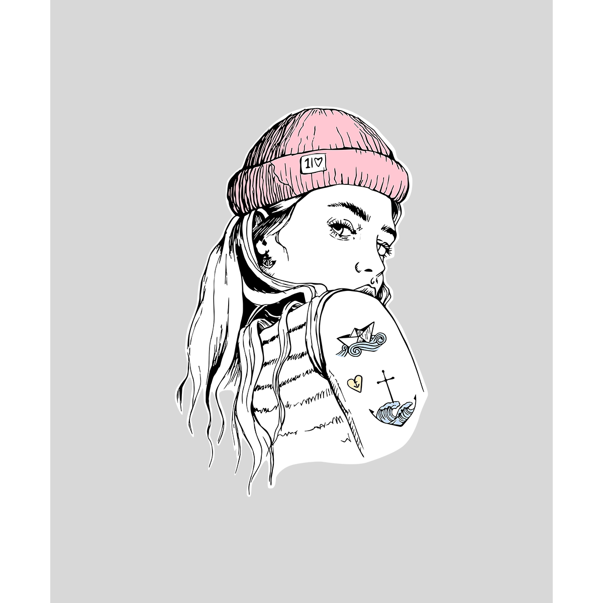 Nordische Umarmung - Nachhaltiger Oversize-Sweater